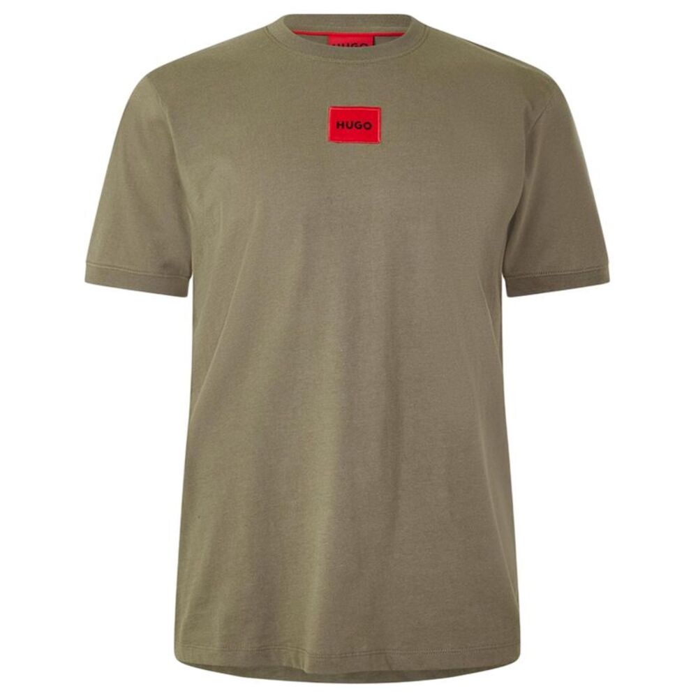 Hugo Mens Diragolino Chest Logo T-Shirt / Medium Grey